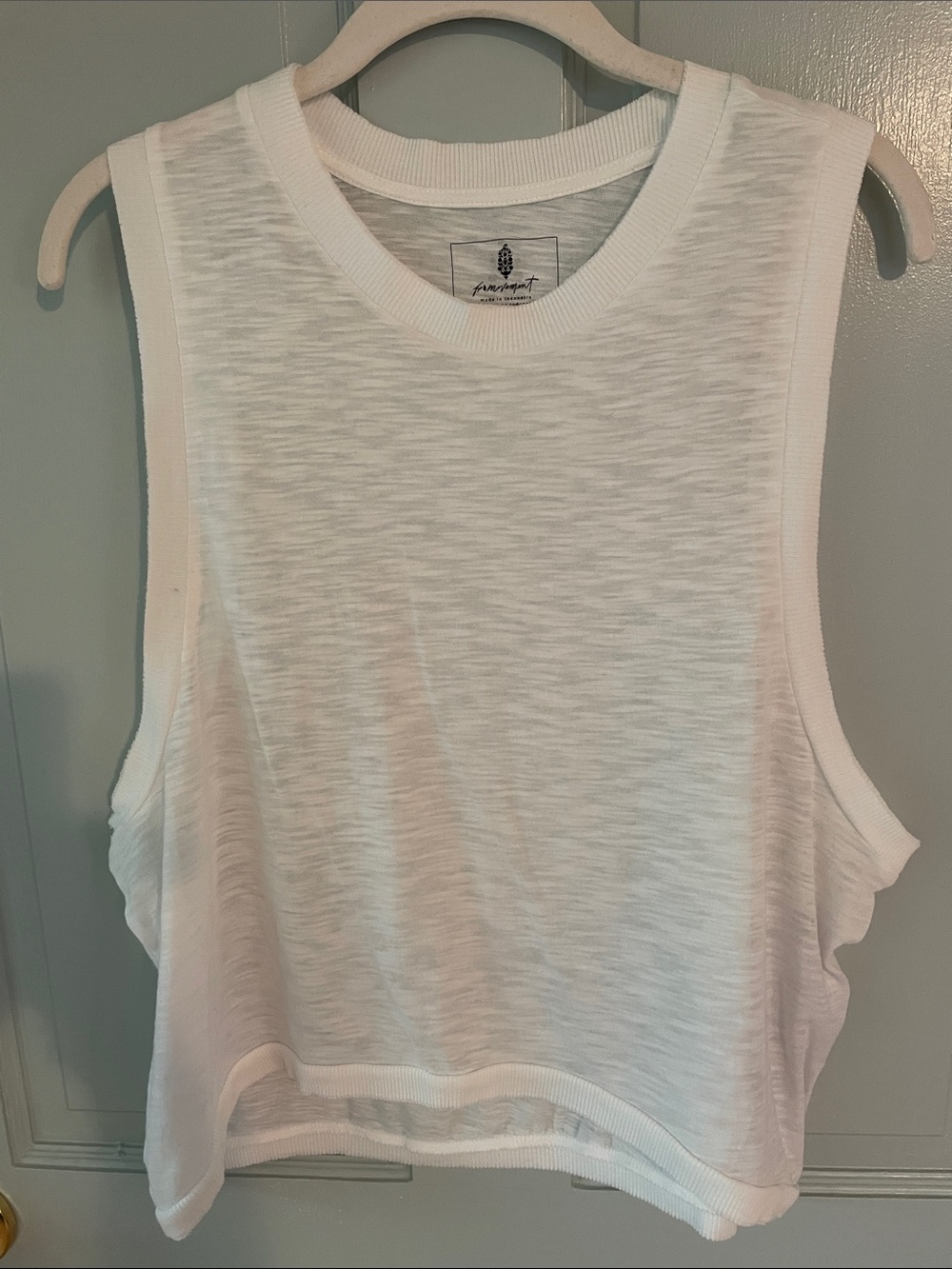 FP Movement by Free People Love Tank White Small